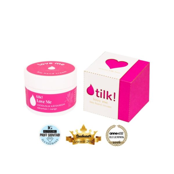 Love Me Niisutav Kätekreem Mangovõi ja Sidrunheinaekstraktiga, 50ml - Image 5