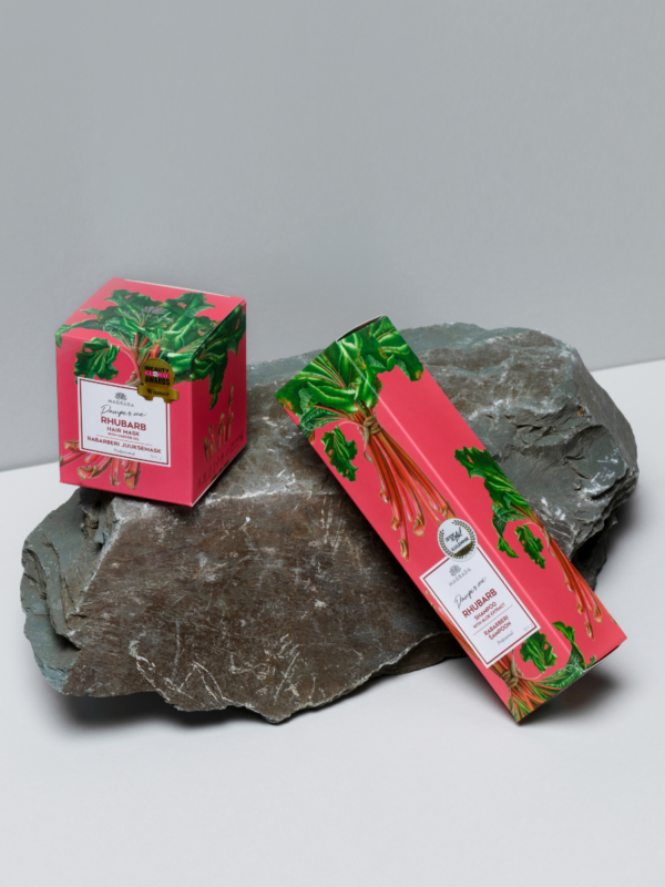 Rabarberi Juuksemask Kastoorõliga – 250 ml - Image 3