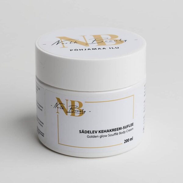 Golden Glow Kehakreem-Suflee Sädelusega, 200ml - Image 3