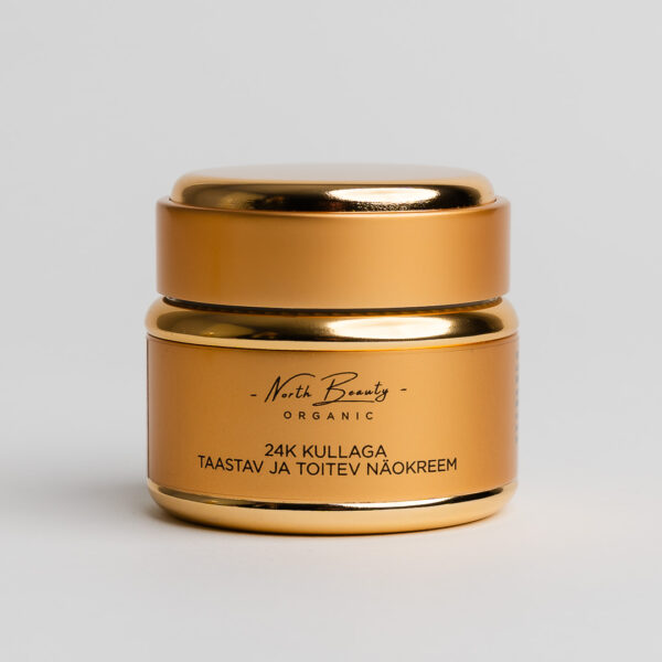 24K Kuldne Taastav ja Toitev Näokreem, 50ml - Image 4