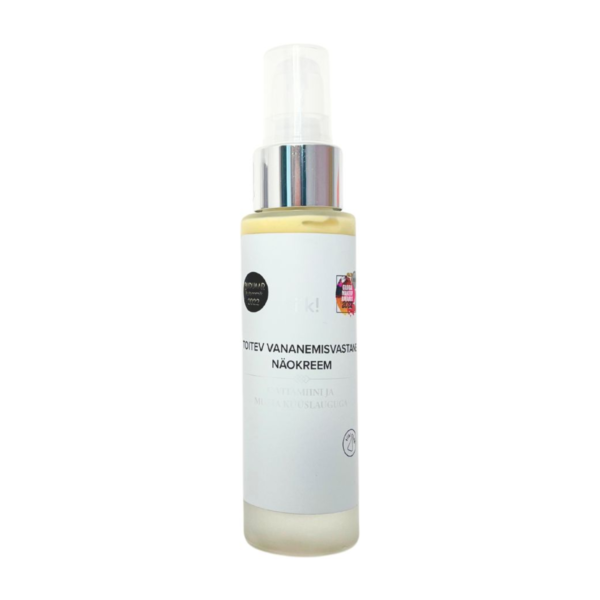 Toitev Vananemisvastane Näokreem C-Vitamiini ja Musta Küüslauguga, 50ml - Image 2