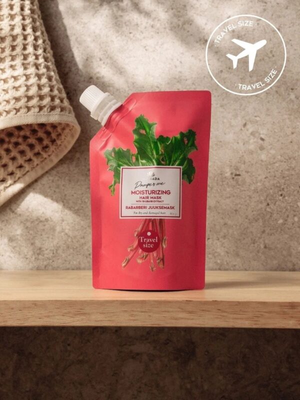 REISISUURUSES Rabarberi Juuksemask Kastoorõliga – 100 ml