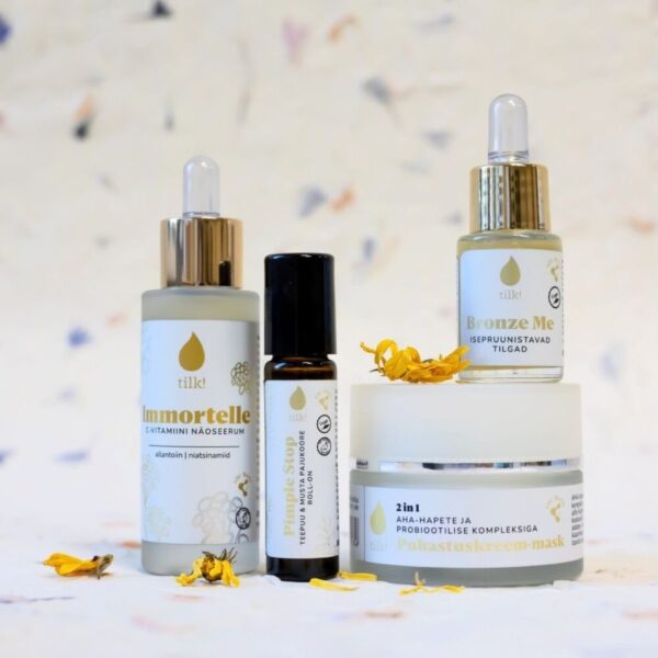 Immortelle Näoseerum C-Vitamiini, Allantoiini ja Niatsiinamiidiga, 30 ml - Image 2