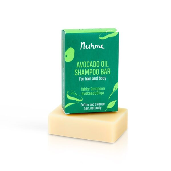 Avokaadoõliga šampoonibatoon – kõikidele juuksetüüpidele, 100 g - Image 2